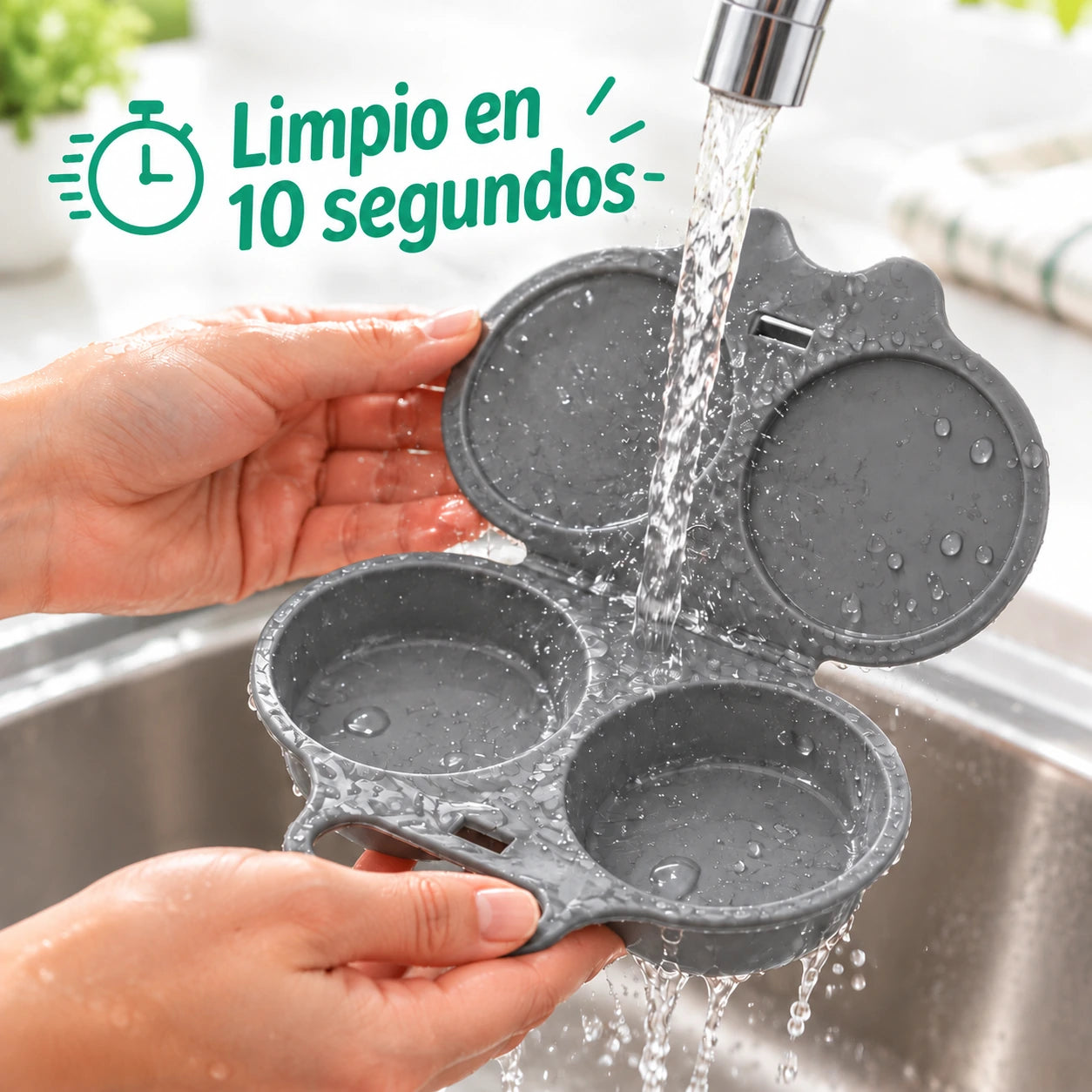 UovoLampo™ – Cocedor de huevos para microondas